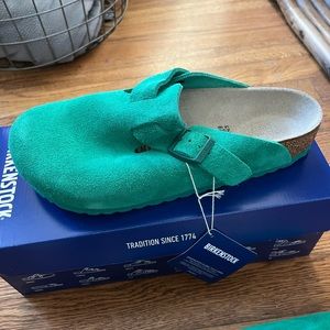 Birkenstock Boston - Bold Green